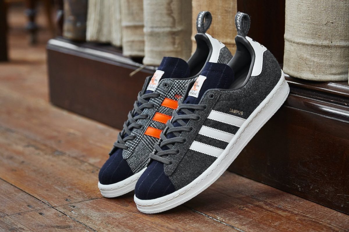 size? x adidas Originals Campus 80s x Fox Brothers & Co