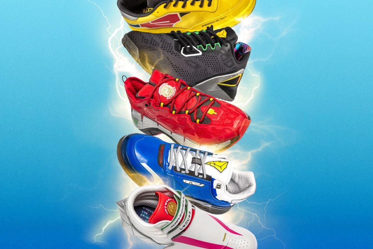 Reebok x Power Rangers collection